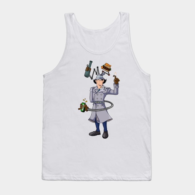 Inspector Ganja Tank Top by TheD33J